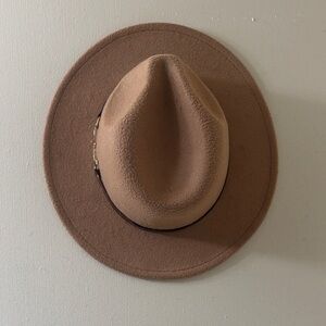Classic Brown Fedora Hat